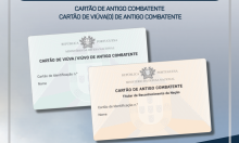 Cartão de Antigo Combatente e Cartão de Viúva(o) de Antigo Combatente
