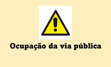 Ocupação da via pública - Requalificação do espaço público da Quinta de Monserrate